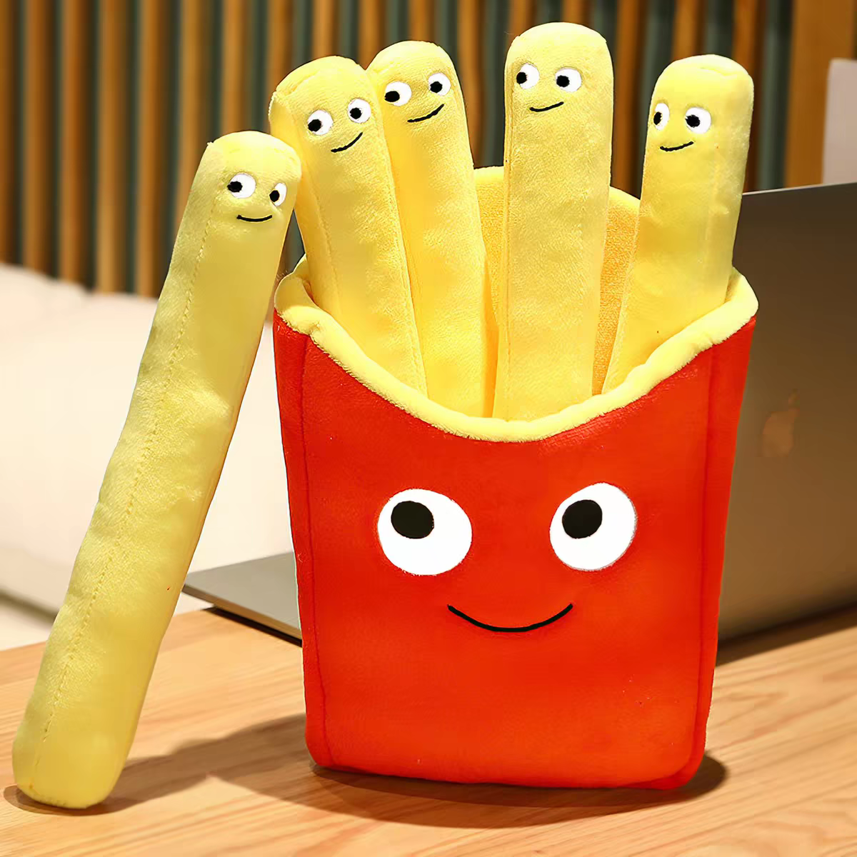 Fun French Fries Box Plush Toy Set