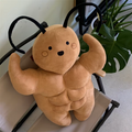 Funny Buff Muscle Ant Plush Stuffed Toy